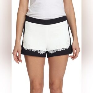 Rebecca Minkoff Leo Bicolor Applique Shorts Size 4